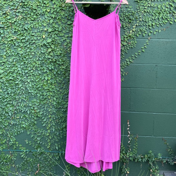 NWT | Selected Femme | Pink Finia Midi Slip Dress | Size M - Picture 8 of 12